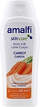 Fragrances, Perfumes, Cosmetics Carrot Body Milk - Amalfi Skin Care Body Milk