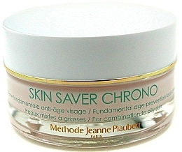 Fragrances, Perfumes, Cosmetics Rejuvenating Cream - Methode Jeanne Piaubert Skin Saver Chrono Fundamental Age-prevention Face Cream for Combination to Oily Skin