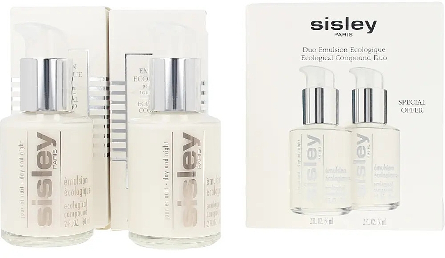 Set - Sisley Emulsion Ecologique (f/emul/2x60ml) — photo N1