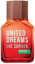 Fragrances, Perfumes, Cosmetics Benetton United Dreams One Summer 2019 - Eau de Toilette (tester with cap) 