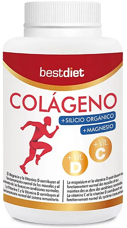 Collagen + Organic Silicone Dietary Supplement - Best Diet Collagen + Organic Silicon — photo N1