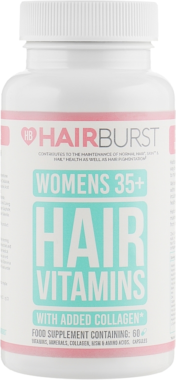 Healthy Hair Vitamins, 60 capsules - Hairburst Womens 35+ Hair Vitamins — photo N4