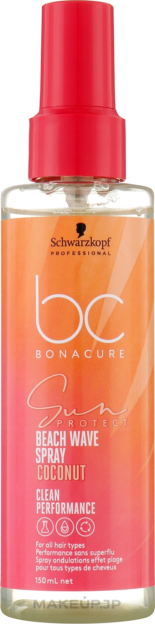 Texturizing Hair Cream - Schwarzkopf Professional BC Bonacure Sun Protect Beach Waves Spray — photo 150 ml