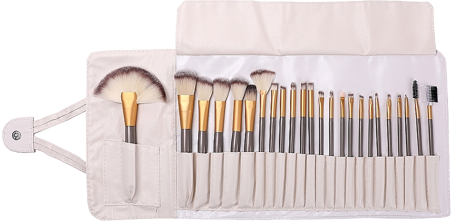 Makeup Brush Set, 24 pcs - Lewer — photo N1