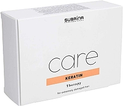 Fragrances, Perfumes, Cosmetics Ampoules for Very Damaged Hair - Subrina Care Keratin Therapy