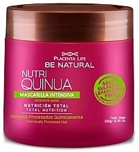 Fragrances, Perfumes, Cosmetics Nourishing Mask for Chemically Treated Hair - Placenta Life Be Natural Nutri Quinoa Mask