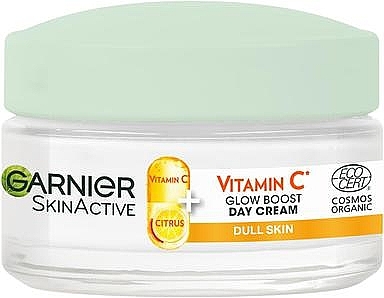 Vitaminos C Day Face Cream - Garnier SkinActive Vitamin C Glow Boost Day Cream — photo N1