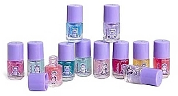 Nail Set - Martinelia My Best Friends Clock Nail Polish Beauty Set (n/polish/12x3ml) — photo N2