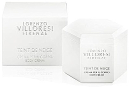 Fragrances, Perfumes, Cosmetics Lorenzo Villoresi Teint de Neige - Body Cream 