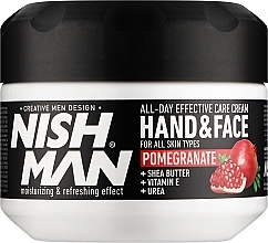 Hand & Face Cream - Nishman Hand & Face Cream Pomegranate — photo N1