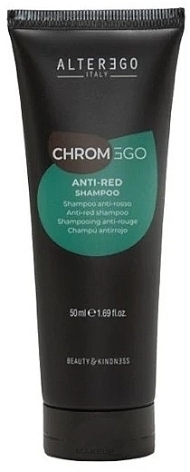 Red Tones Neutralizing Shampoo - Alter Ego ChromEgo Anti-Red Shampoo — photo N1