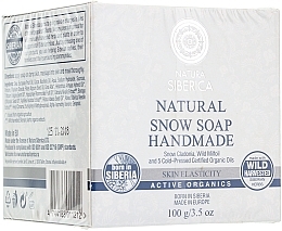 Fragrances, Perfumes, Cosmetics Handmade Snow Soap "Skin Elasticity Increase" - Natura Siberica