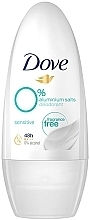 Fragrances, Perfumes, Cosmetics Aluminium-Free Deodorant for Sensitive Skin - Dove Sensitive Deodorant Roll-on 0% Aluminium Salts