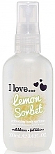 Fragrances, Perfumes, Cosmetics Refreshing Body Spritzer - I Love... Lemon Sorbet Refreshing Body Spritzer