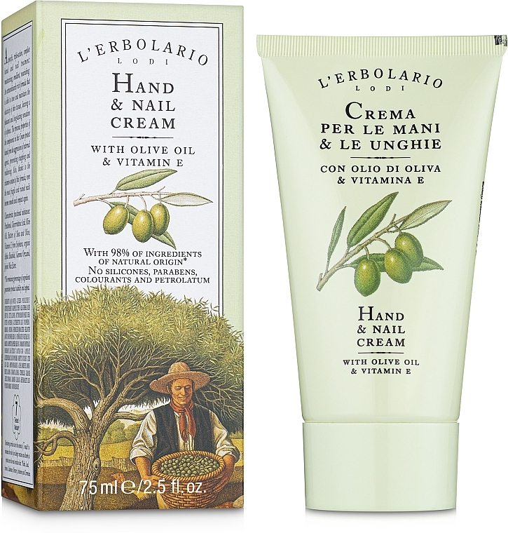 Hand & Nail Care Cream - L'Erbolario Crema Per Le Mani and Le Unghie — photo N1