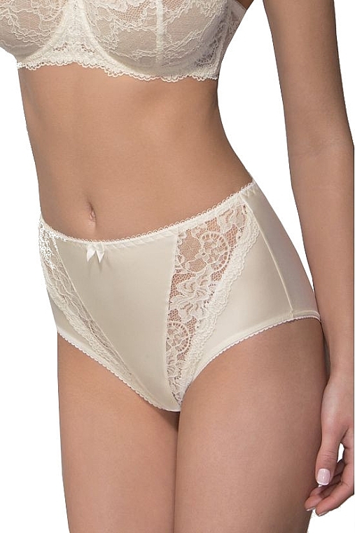 Slip Panties "Karla", whisper white - Jasmine — photo N1