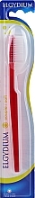 Fragrances, Perfumes, Cosmetics Classic Soft Toothbrush, red - Elgydium Classic Soft Toothbrush