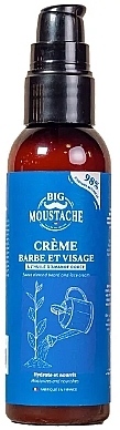 ひげとフェイスクリーム - Big Moustache Beard and Face Cream — photo N1