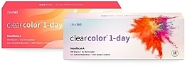 One-Day Light Blue Contact Lenses, 10 pcs - ClearLab Clearcolor 1-Day — photo N2