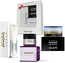 Fragrances, Perfumes, Cosmetics Set #6 - Snailmed (f/cr/15ml + n/cr/30ml + eye/cr/25ml)