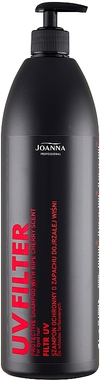 UV Filter Cherry Scent Shampoo for Colored Hair - Joanna Professional Hairdressing Shampoo — photo N1