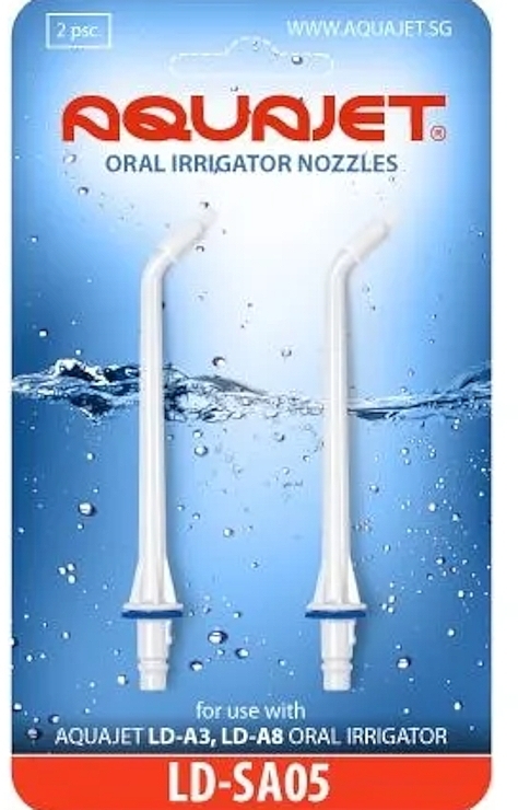 Oral Irrigator Nozzles, 2 pcs. - Aquajet Oral Irrigator Nozzles  — photo N1