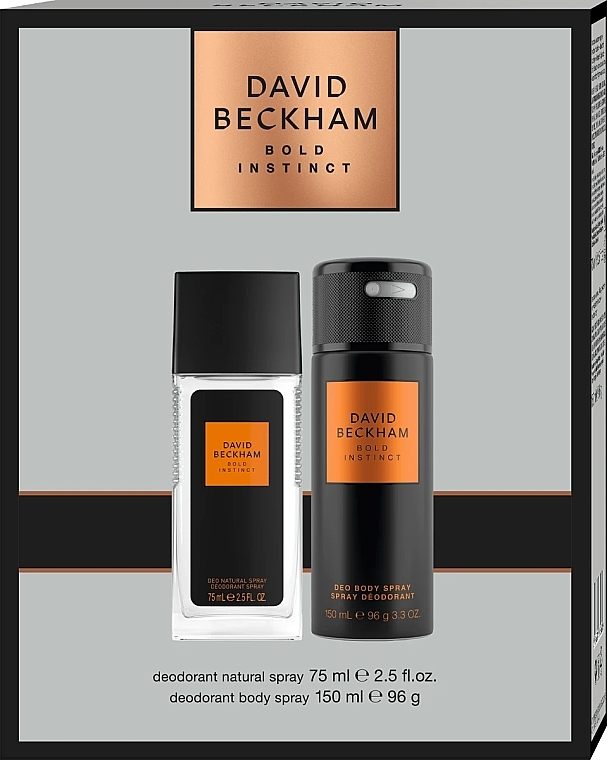 David Beckham Bold Instinct - Set (deo/75ml + deo/spray/150ml) — photo N1