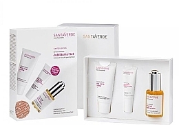 Fragrances, Perfumes, Cosmetics Face Care Set - Santa Verde Jubiläums Set Intensive Feuchtigkeitspflege (cr/30ml + elix/30ml + cr/10ml)