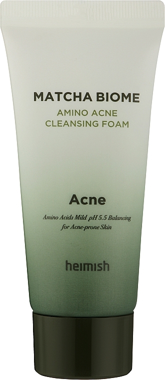 Gentle Creamy Cleansing Foam - Heimish Matcha Biome Amino Acne Cleansing Foam — photo N1