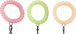 Fragrances, Perfumes, Cosmetics Hair Ties, 5.5 cm, version 59 - Ronney Professional Funny Ring Bubble