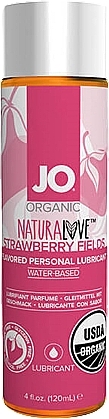 Water-Based Lubricant - System Jo Organic Strawberry — photo N1