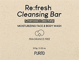 Face & Body Soap - Purito Re:fresh Cleansing Bar — photo N1