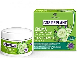 Fragrances, Perfumes, Cosmetics Day Cream with Cucumber Extract - Viorica Cosmeplant