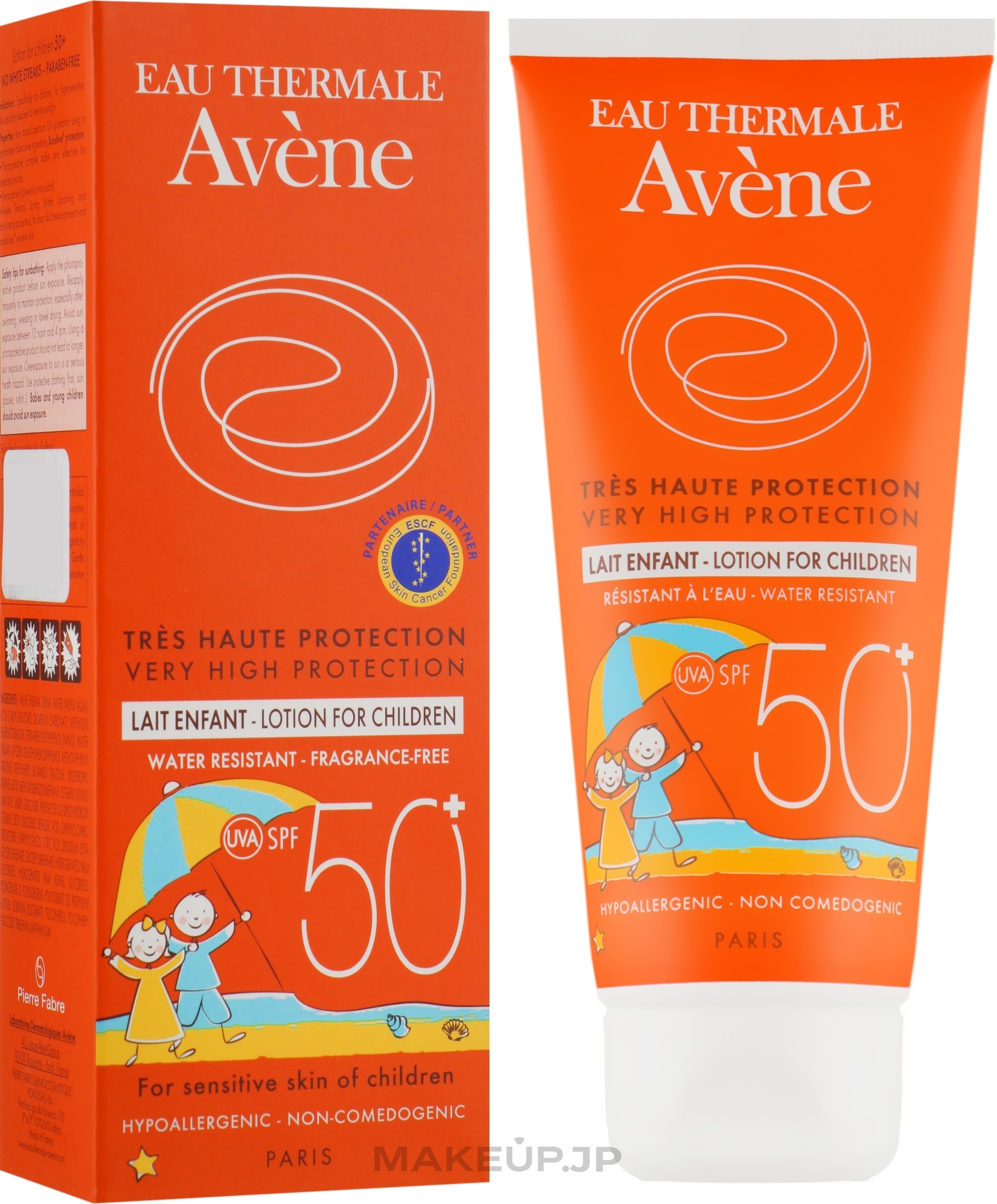 Sun Lotion for Kids Sensitive Skin - Avene Lotion Children SPF50+ — photo 100 ml