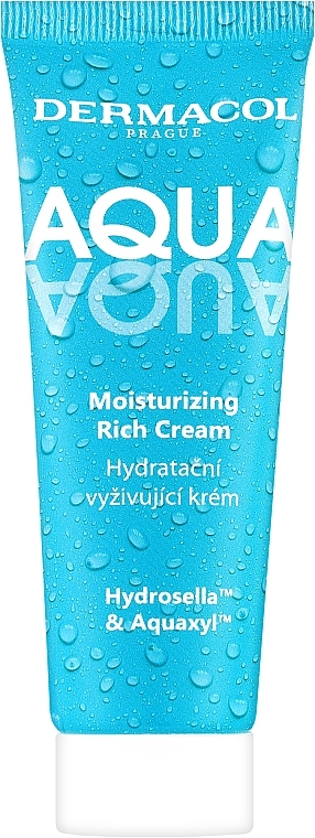 Moisturizing Face Cream - Dermacol Aqua Aqua Moisturizing Rich Cream — photo N1