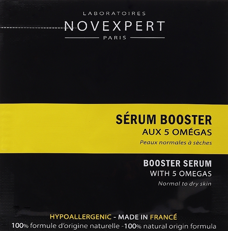 GIFT! Facial Serum Booster - Novexpert Omegas Booster Serum (sample) — photo N1