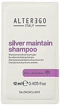 Fragrances, Perfumes, Cosmetics Anti-Yellow Shampoo - Alter Ego Silver Maintain Shampoo (sample)