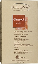 Scalp & Hair Cleansing Mineral Clay - Logona Ghassoul Powder — photo N3