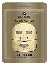 Fragrances, Perfumes, Cosmetics Foil Face Mask "Gold" - Skinlite Gold Foil Mask