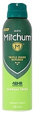 Fragrances, Perfumes, Cosmetics Deodorant Spray for Men - Mitchum Men Supreme Fresh 48hr Anti-Perspirant