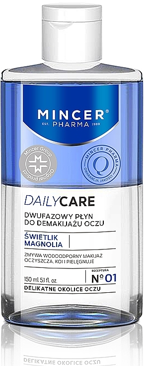 2-Phase Lip & Eye Makeup Remover 01 - Mincer Pharma Daily Care 01 — photo N5