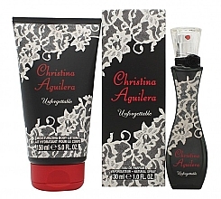 Fragrances, Perfumes, Cosmetics Christina Aguilera Unforgettable - Set (edp/30ml + b/lot/150ml)