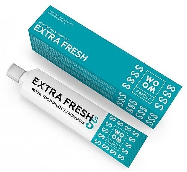 Extra Freshness Toothpaste - Woom Family Extra Fresh Toothpaste — photo N1