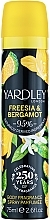 Fragrances, Perfumes, Cosmetics Yardley Freesia & Bergamot - Deodorant