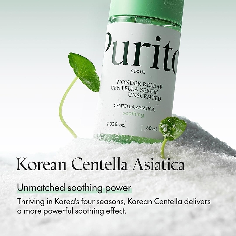 Soothing Centella Asiatica Serum without Essential Oils - Purito Seoul Wonder Releaf Centella Serum Unscented — photo N5