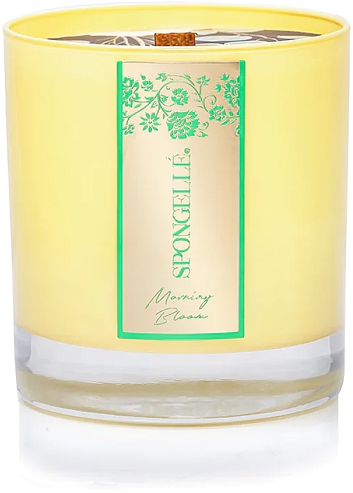 Morning Blossom Scented Candle - Spongelle Private Reserve Scented Candle — photo N1
