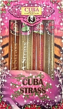 Cuba Ladies Strass Gift Set  - Set (edp/4x35ml) — photo N1