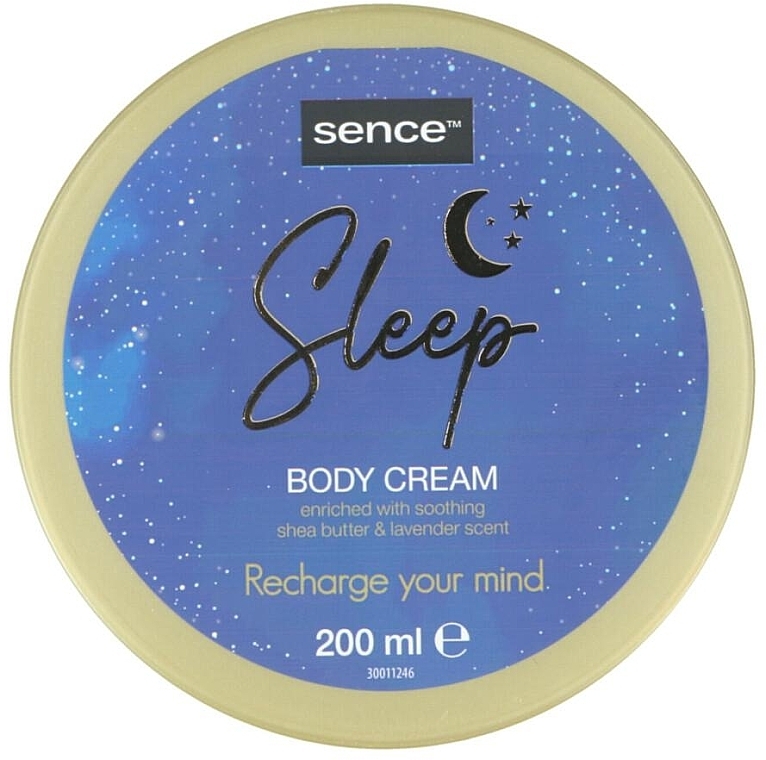 Body Cream with Shea Butter & Lavender - Sence Wellness Sleep Body Care — photo N2