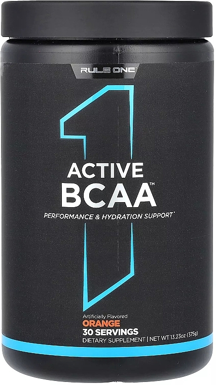 オレンジ アミノ酸 - Rule One Active BCAA Orange — photo N1