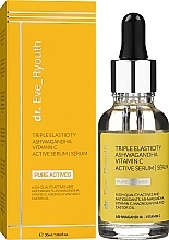 Active Serum with Ashwaganda Root Extract & Vitamin C - Dr. Eve_Ryouth Triple Elasticity Ashwaganda Vitamin C Powerful Active Serum — photo N2